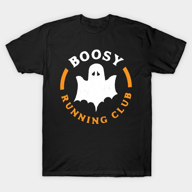 Boosy Running Club T-Shirt by PodDesignShop